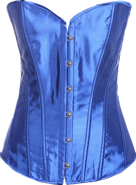 Sexy Elegant Classic Satin Corset And Bustiers Fashion Open Cup Corsets