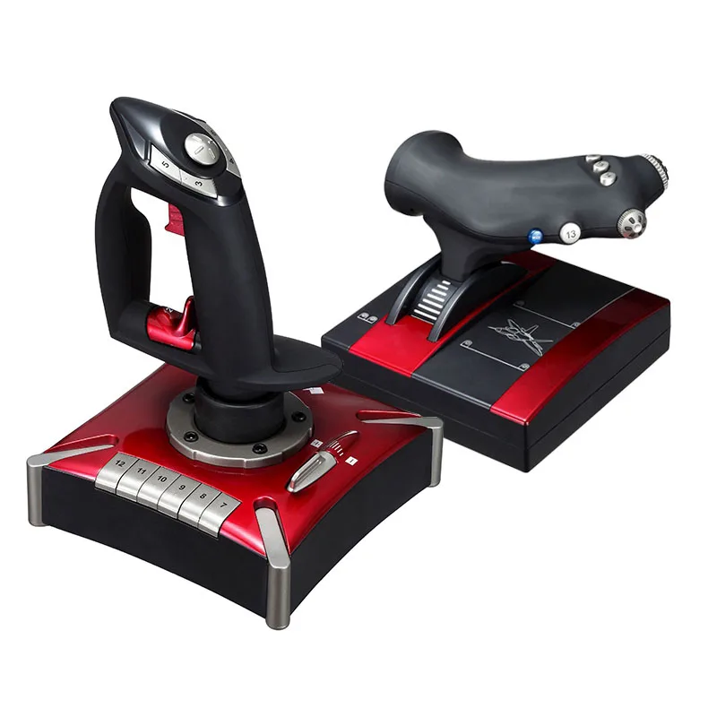 Top Quality Brand Litestar PXN-2119II Computer Flight Game Joystick Flight Simulation Gaming Rocker Controller For Super Gamer