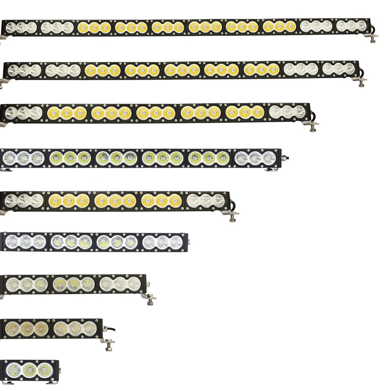 Factory Price Single Row All Size Led Light Bar 30w 60w 90w 120w 150w