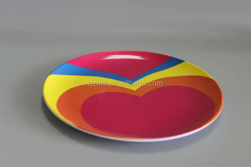 Plastic Melamine Dinner Plates For Kids