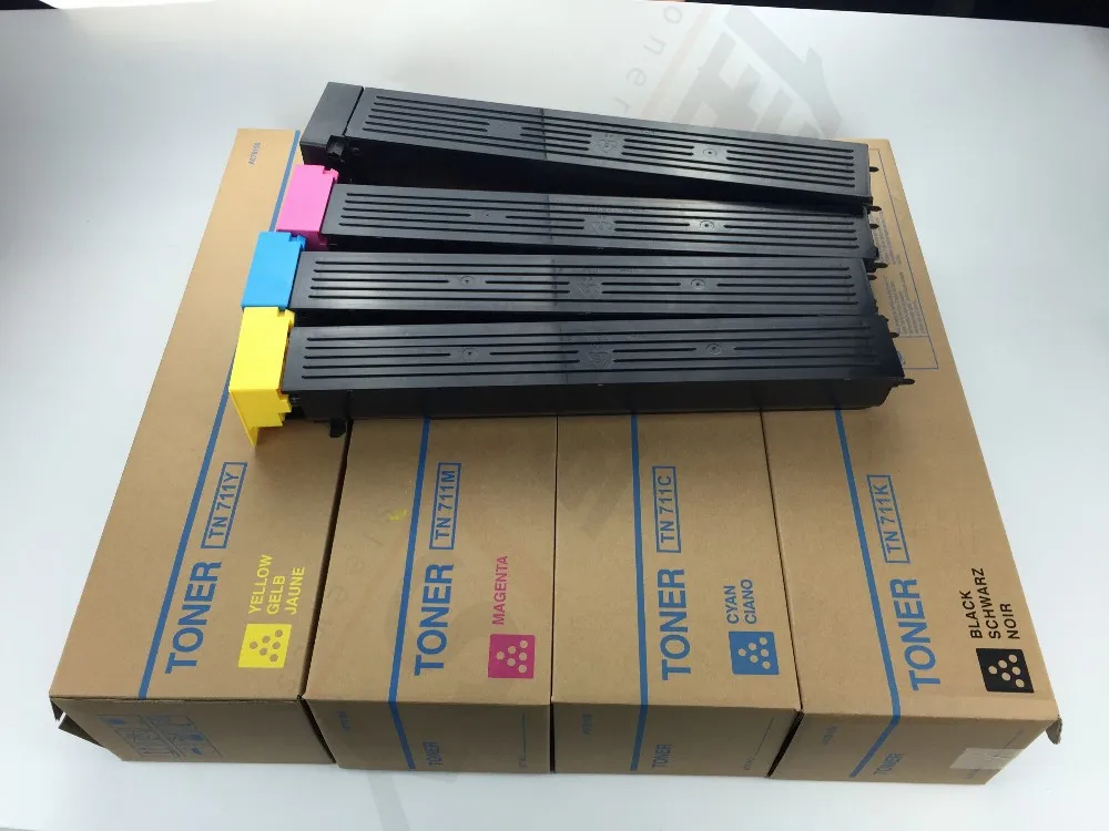 Toner Cartridge Consumables Tn711 For Konica Minolta Bizhub C654/754