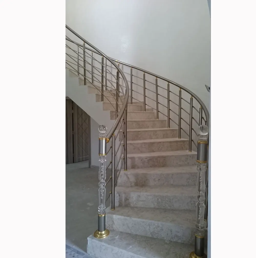 Heißer Verkauf Gehärtetem Glas Deck Geländer Decking Geländer Handlauf