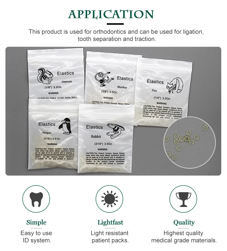 Braces Teeth Animal Orthodontic Rubber Bands Ortho Product Buy Animal Orthodontic Rubber Bands Braces Teeth Orthodontic Ortho Product Product On Alibaba Com