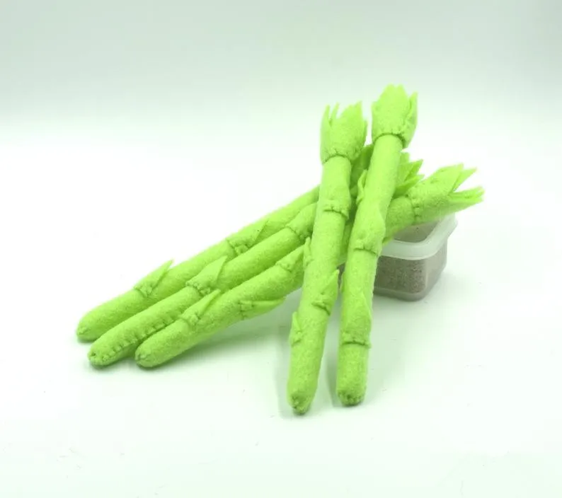 dog asparagus toy