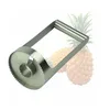 Easy to operate stainless steel core separation pineapple peeler