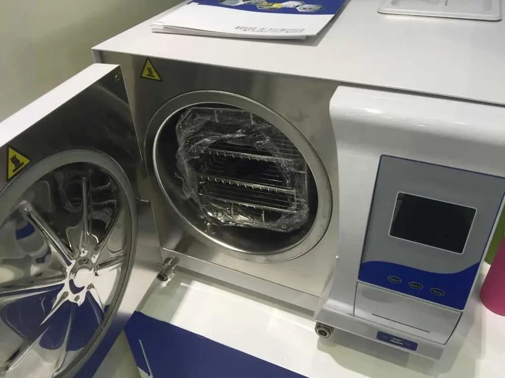 台式蒸汽灭菌器 24l 台式 b型真空牙科高压灭菌器