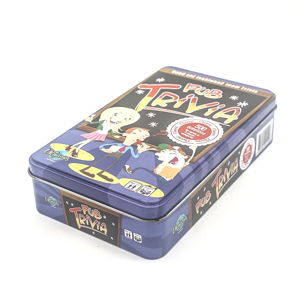 Wholesale Custom Printed Metal Box Playing Cards Game Tin Case Buy