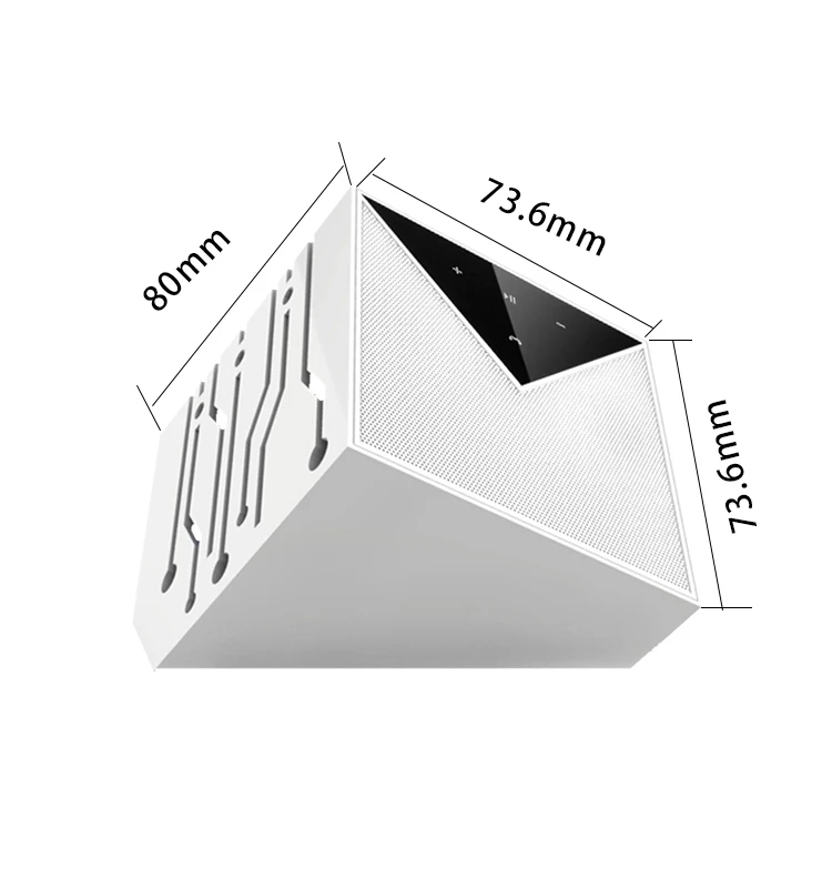 patented new products 2018 3D sound wireless bt 4.1 800mAh speaker portable - ANKUX.COM