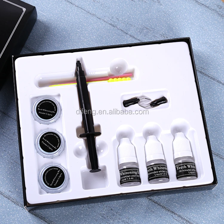 Mini syringe desensitizing gel teeth whitening kits private logo