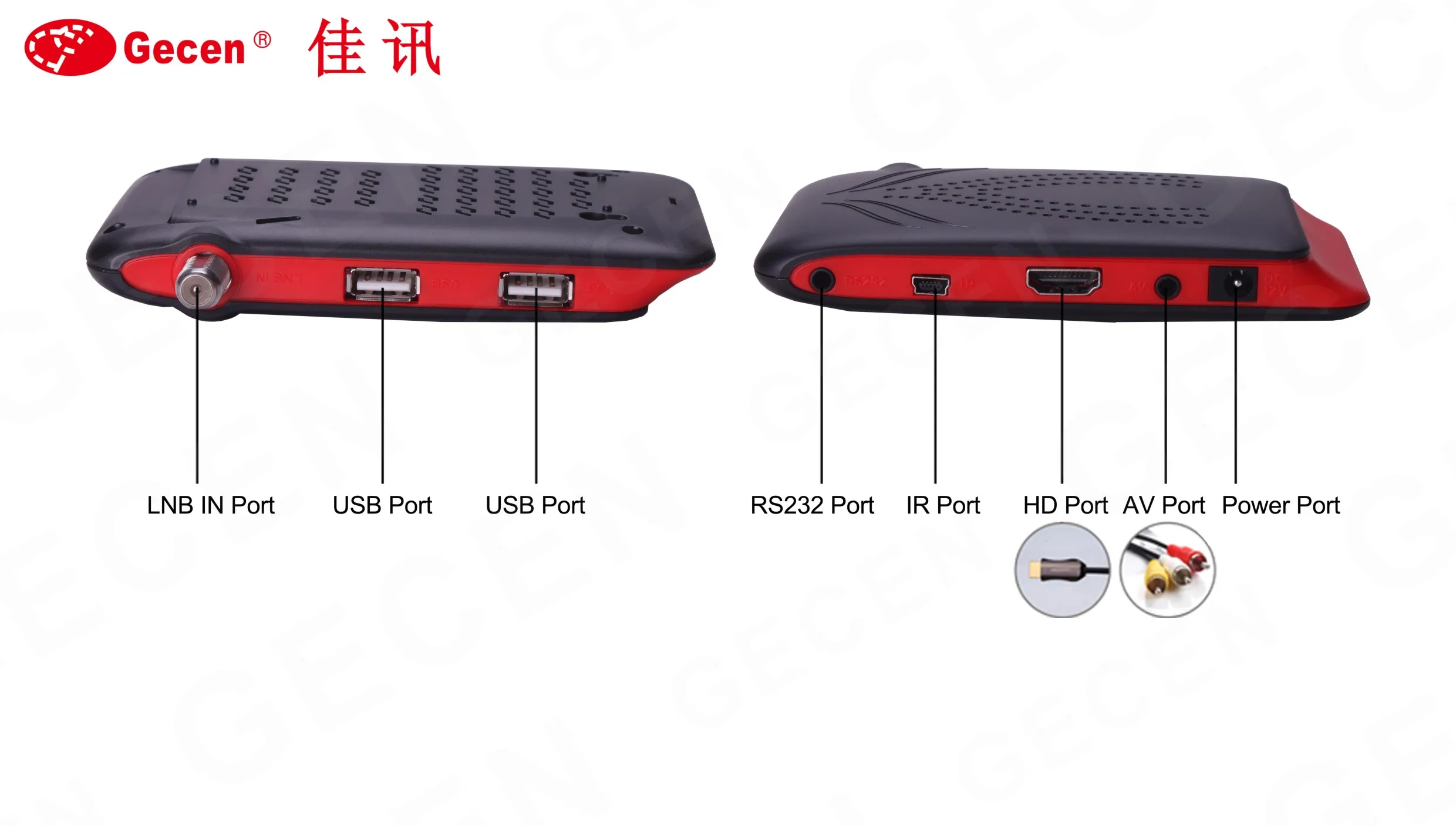 Satellite Tv Receiver With Auto Biss Iks Powervu Dvb S/s2 Mpeg 4 Set ...