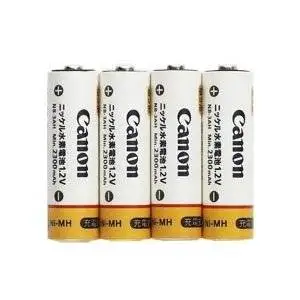 Canon Nb4. 300 Nickel. Metal Hydride Aa Size Digital Camera Battery . Nickel. Metal Hydride (Nimh) . 1.2V Dc "Product Type: Power Equipment/Batteries"