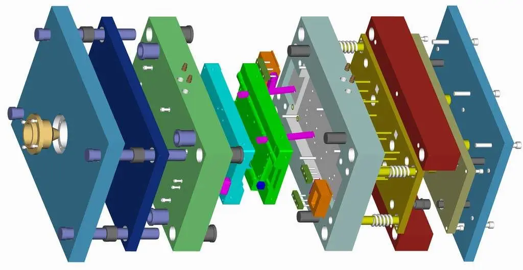 Professional Parts Precision Plastic Injection Mold Molding Made Mould