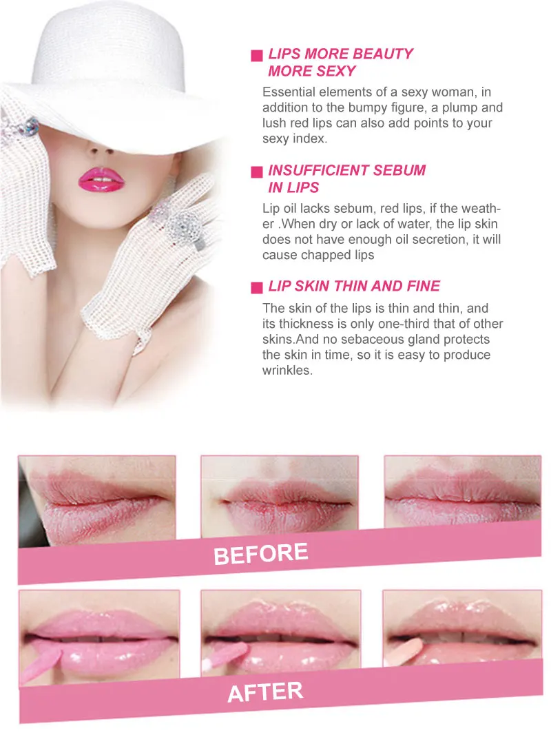 OEM Vitamin E Sleeping Hydrating Repairing Anti Ageing Wrinkle Pink Patch Collagen Lip Mask