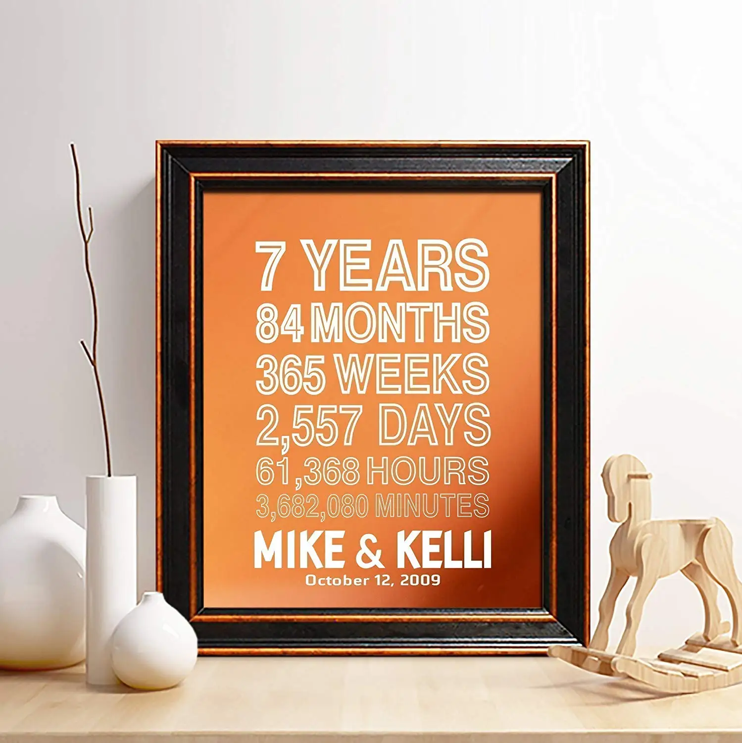 Buy Personalized 7th Copper Anniversary Gift for Him or ...