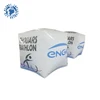 Customized Size 1.5M Advertising Water Floating Square Inflatable Marker Buoy / Air Cube Buoys For Water Sport Games