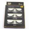 3Pairs Mink Hair False Eyelashes Set Thick Cross Cilia Professional Fake Eye Lashes Handmade Natural Long Makeup Extension Tools