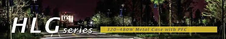 Meanwell IP67 Waterproof LED Driver HLG-320H-12 320W 20A 12 Volt LED Driver