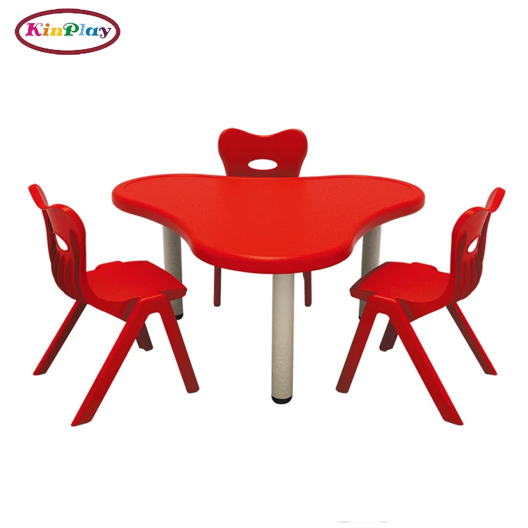 Kinplay Brand 2018 Cheap Plastic Tables And Chairs Plastic Product