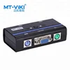 No External Power Supply 2X1 2 Port Auto Vga Ps/2 Kvm Switch