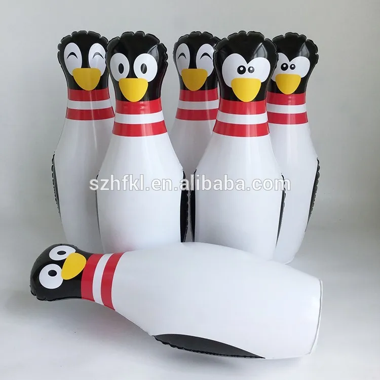 Party Favor Cute Penguin Fun Inflatable Bowlingbumpers Set Buy