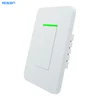 2019 WiFi smart lighting push button wall switch with led indicator light