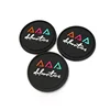 Sew On Injection Tags Custom Raised Colorful Name Logo Small Mini PVC Rubber Silicone Patches for Bags