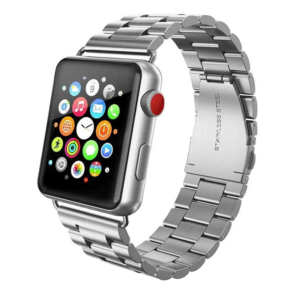 stainless steel apple watch bands