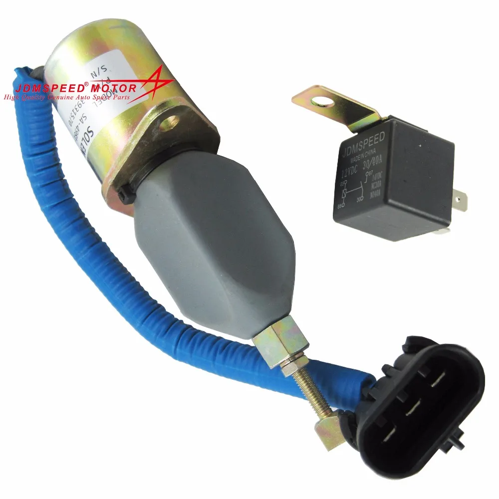 Automotive 9498 5.9L Dodge Diesel For Cummins 12V Fuel Shut Off