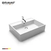 square above counter cabinet sinks self cleaning glaze countertop sinks and cabinet unit C22137W-1