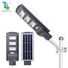 Outdoor Ip65 ultra Bright ABS Integrated 30 60 90 w Led All In One Solar Street Light
