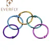 Wholesale colorful metal binder ring for loose leaf