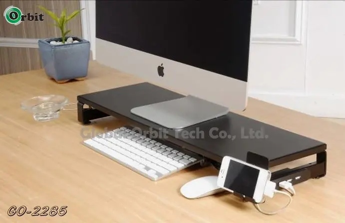 Modern Simple Style Mdf Laptop Stand,Monitor Stand Riser 