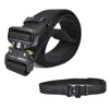 38mm mens Military adjustable Cobra Metal buckle Nylon belt with Quick Release Buckle duty Belt