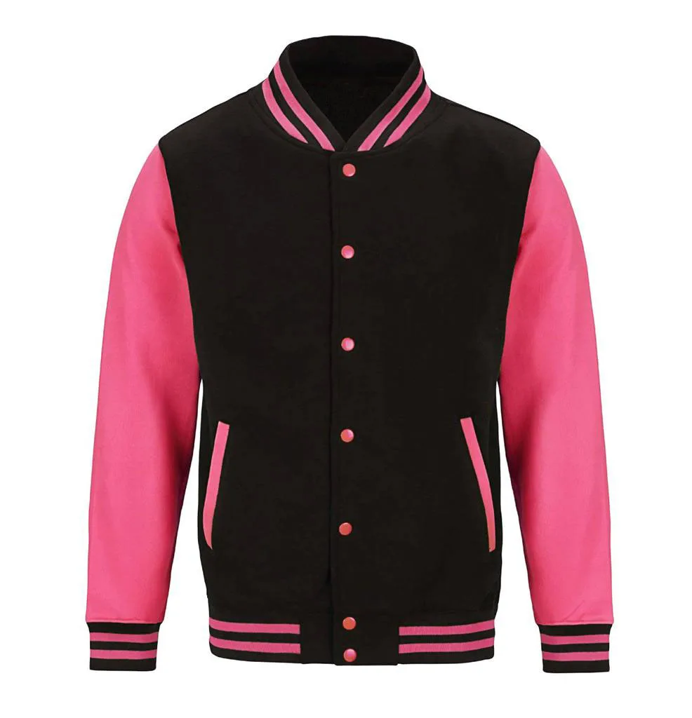 Factory Custom Design Baseball Jacket Long Sleeves Unisex Sport Wear ...