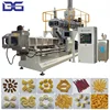 Automatic Corn Bagels Bugels Wheat Chips Snack Extruder Machine Production Line