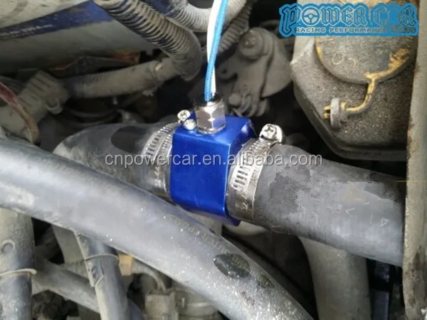 Adaptador duradero Manguera de radiador de tubo de junta de temperatura del agua universal para seleccionar para medidor de temperatura del agua