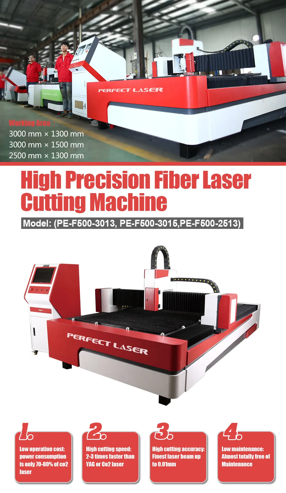 30mm S 1mm Stainless Steel Cnc Fiber Metal Laser Cutter 500w Laser