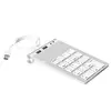 Wholesale Mini Size USB Numeric Keyboard Aluminum Mechanical Keyboard with Magnetic Card Reader/Writer