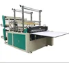 Double layer automatic plastic film heat sealing cold cutting t-shirt shopping bag making machine