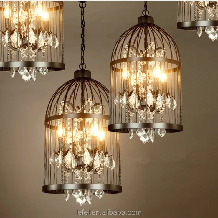 Metal Bird Cage Pendant Light Chandelier Lighting Bird Cage Pendant Light Chandelier