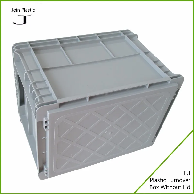 plastic crates with lids