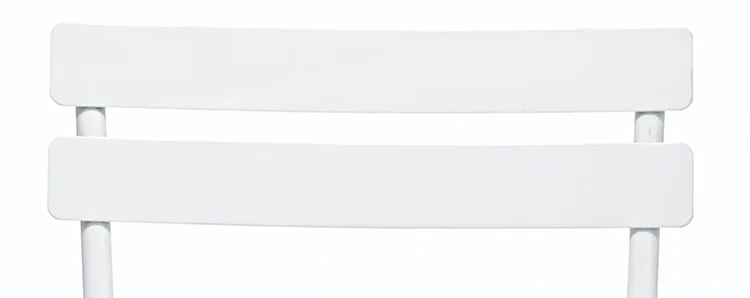 Modern Ergonomic Design White outdoor  Aluminum Balcony chair