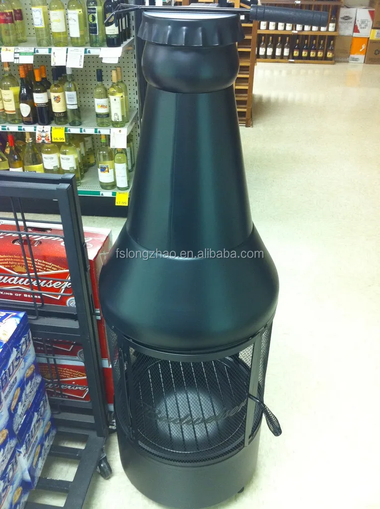 Modern Design Backyard Metal Beer Bottle Shaped Fire Pit Buy Beer