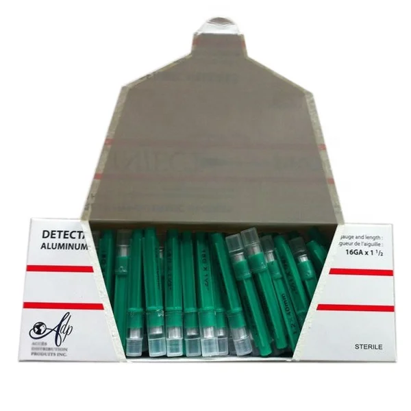 WJ316 packed Hypodermic aluminum hub needles