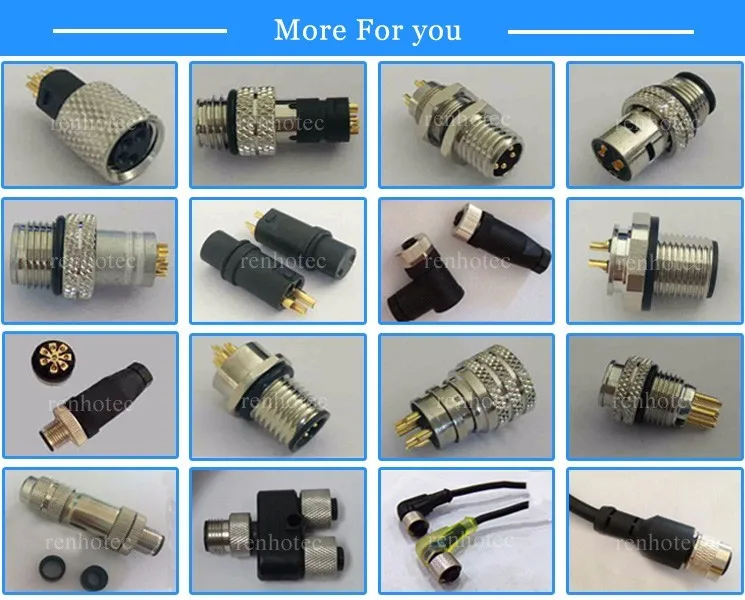 5 Pin Mini Din Video Avation Cables With M12 Gx12 Circular Connector ...