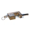 MK614 MAKE Brand Heavy Duty 72mm Rectangular Pin Tumbler Brass Padlock