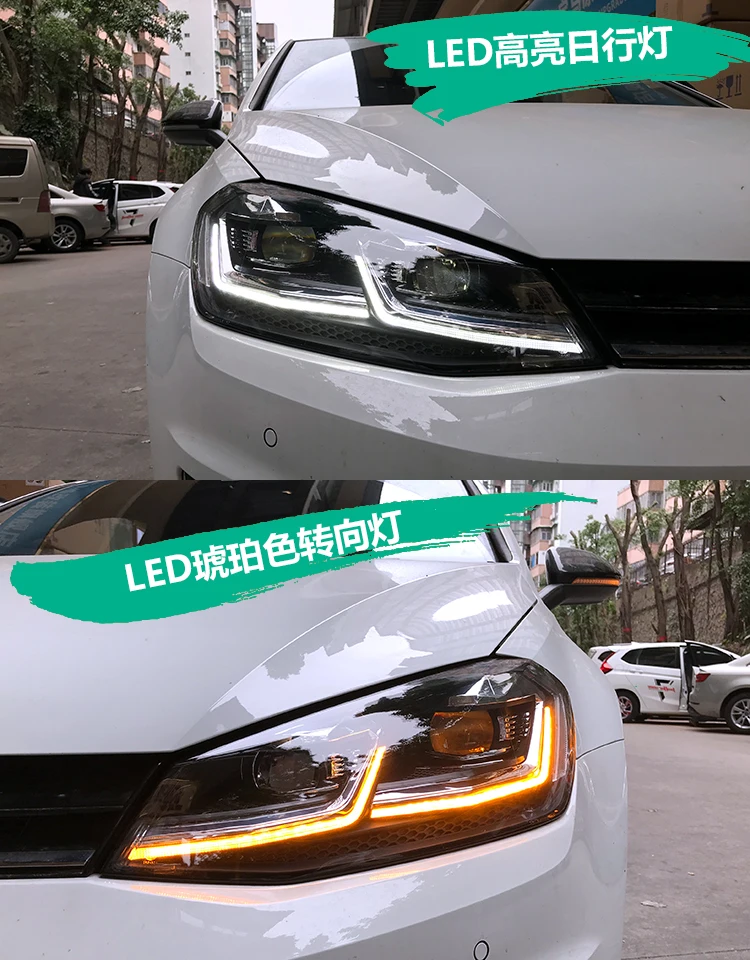 Adt Golf 7 R20 Tdi Tsi Ledhead Lights 20132017 Golf7 Mk7 Dynamic Led
