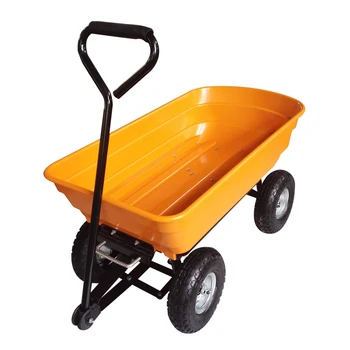 4 Wheel Plastic Tipping Wagon Dumping Garden Cart Buy