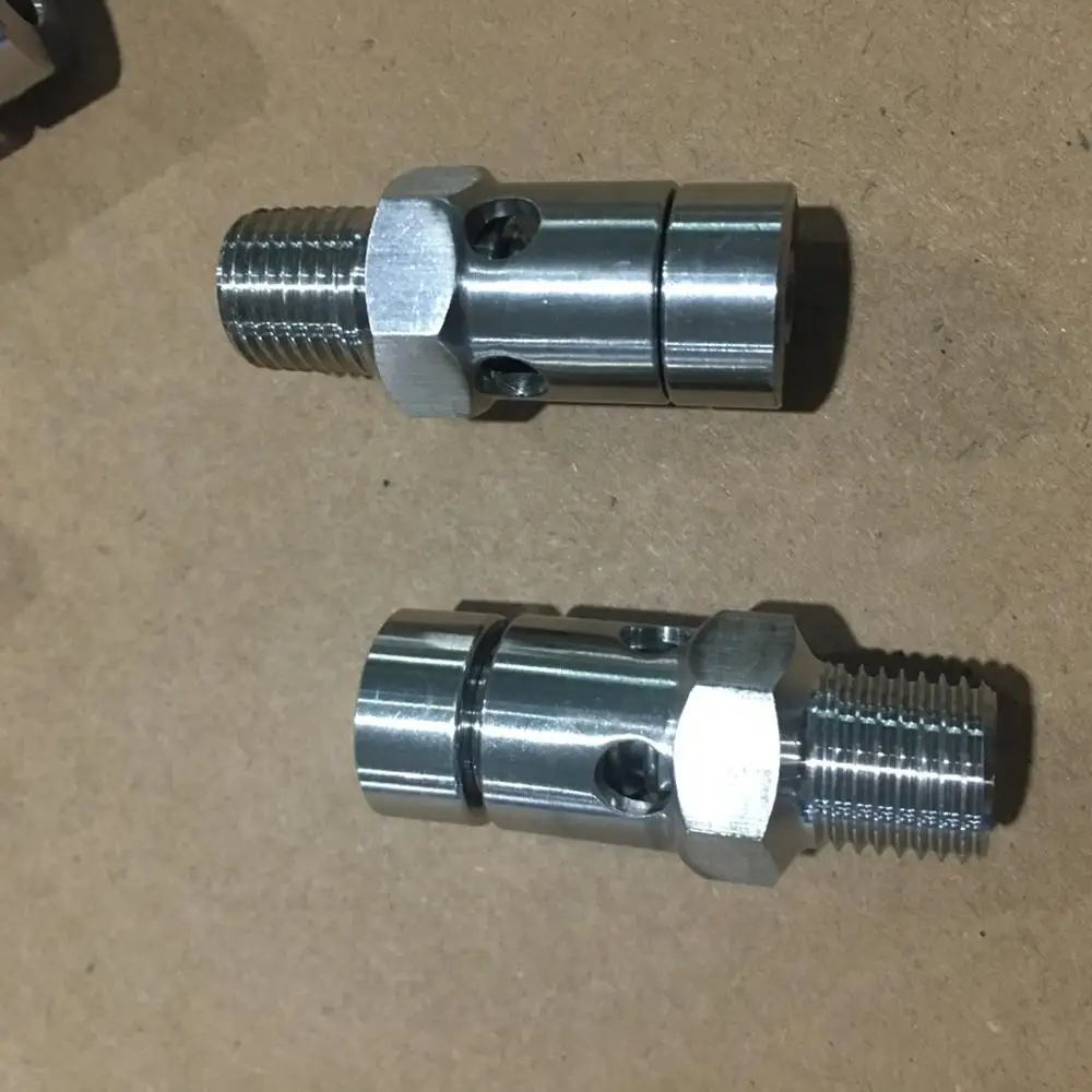 Stainless Steel 304 316 1/4" Npt Male Adjustable Pressure Relief Valve