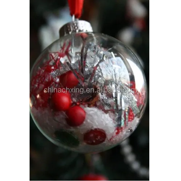 100 Wholesale Clear Glass Christmas Ball Ornaments With Factory Price